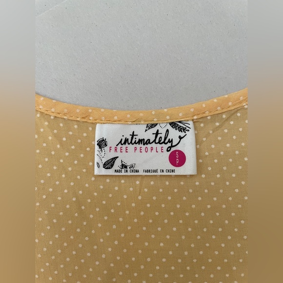 Free people light orange dress. Size small. - Picture 4 of 4